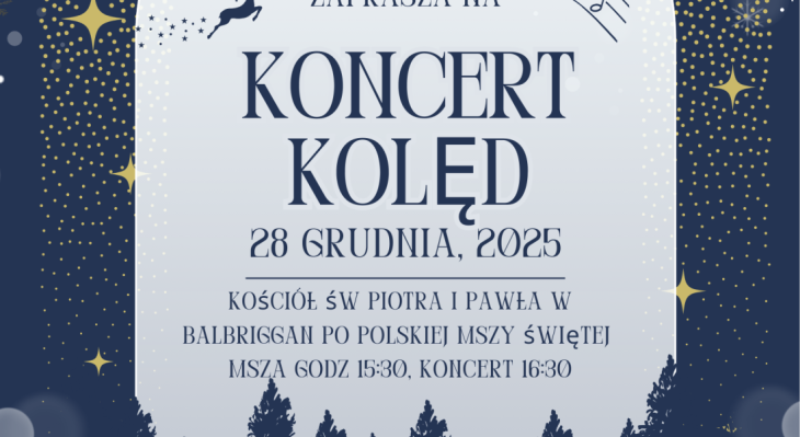 Koncert kolęd w Balbriggan